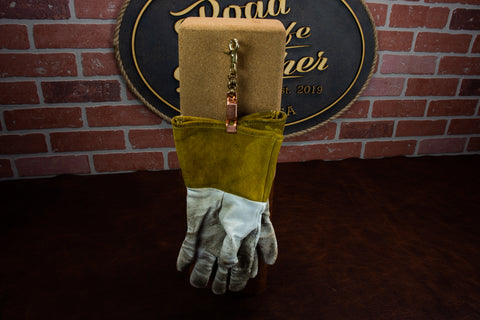 Glove Keeper Solid Brass / Copper