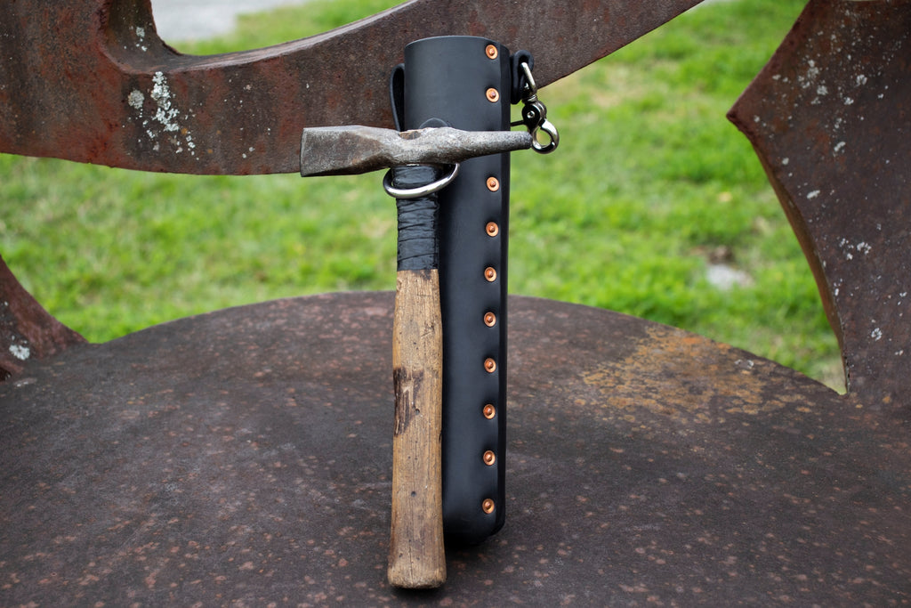 Canvas Welding Rod Holder Pouch - Fire-Resistant Waist Bag With Heat Insulation & Rivet Reinforcement
